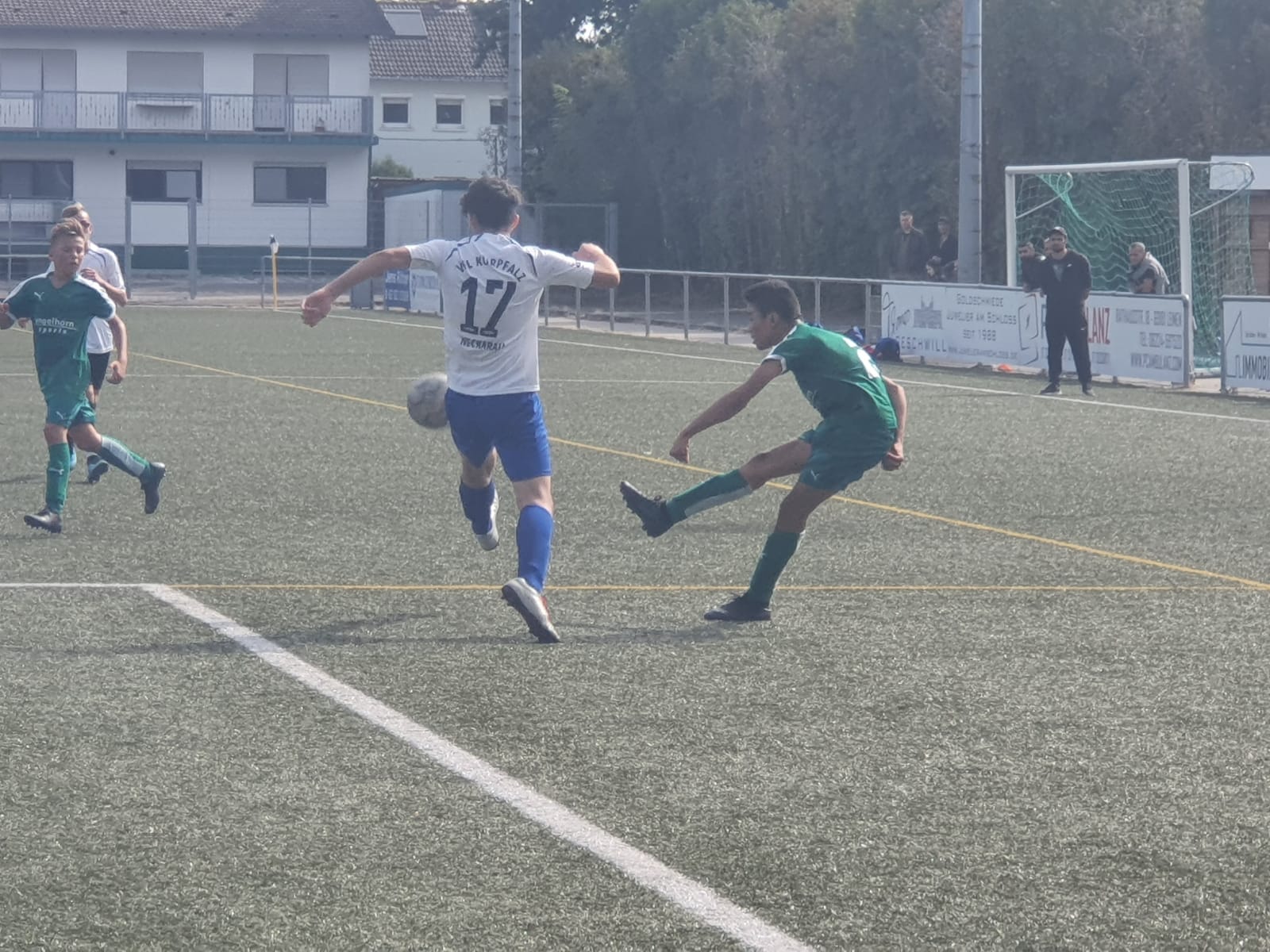 „Zum Haare-Raufen“: SGO C2-Junioren gewinnen zuhause 5:4 gegen die C3 der VfL Kurpfalz Mannheim-Neckarau (Foto: Mario Cortes)