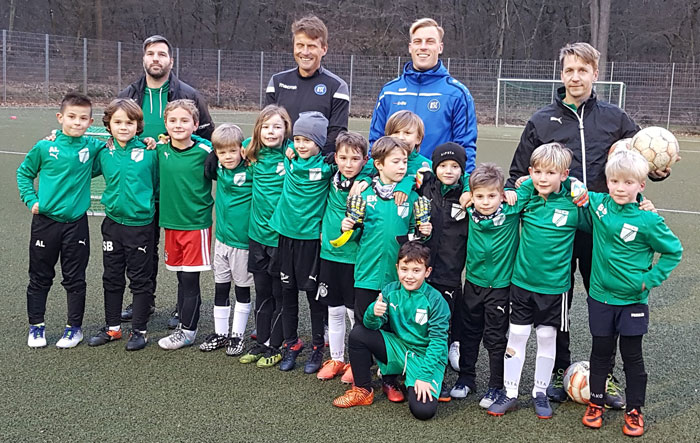 Anregungen für Groß und Klein beim Sondertraining (Foto: D. Chrisafis)