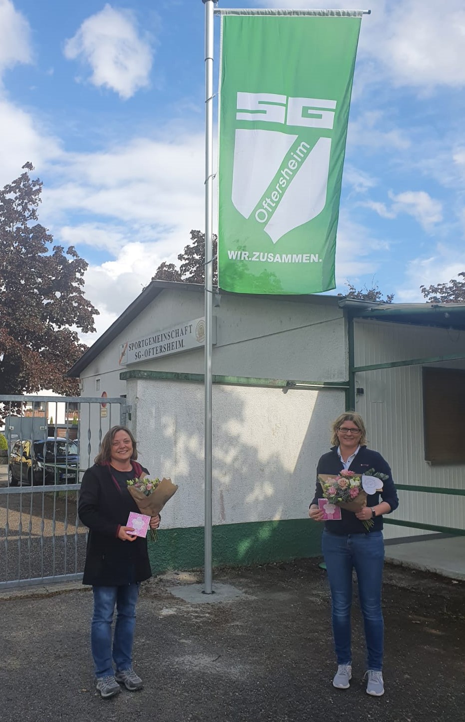 Blumengeschenke zum Dank für ein außergewöhnliches Engagement 