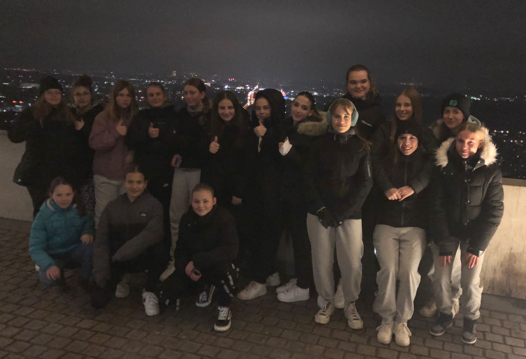 B-/C- Juniorinnen auf Trainingswochenende in der Sportschule Schöneck