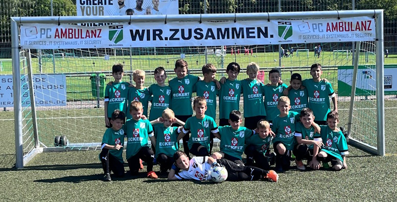 Neuer Trikotsponsor für F-Jugend SG Oftersheim