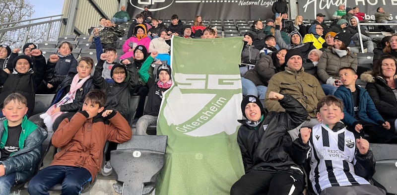 SGO Einlaufkinder beim SV Sandhausen