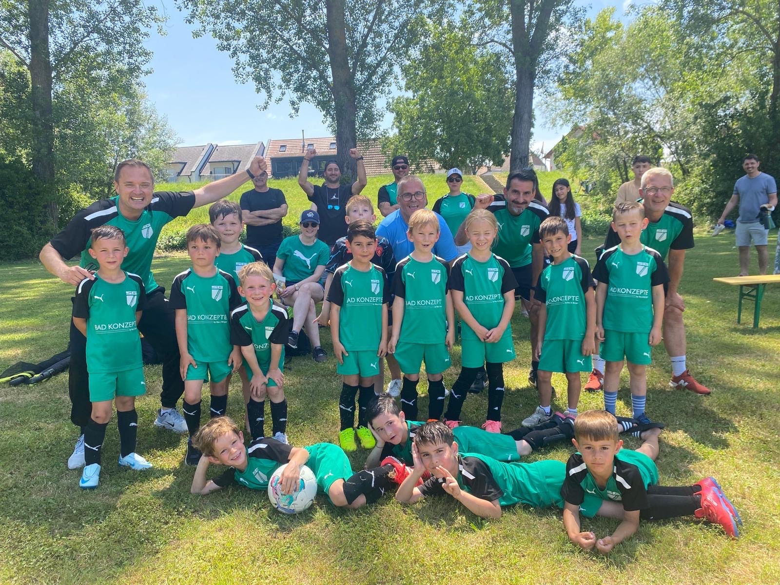 SG Oftersheim - 1. Platz! Jahrgang 2018 holt seinen ersten Platz