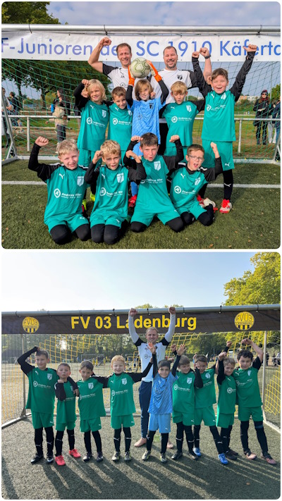 3. Spieltag der 2017er in Käfertal und Ladenburg 