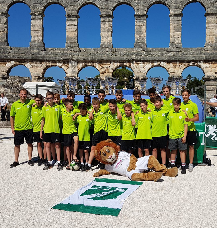 C-2 Jugend- Mannschaft der SG Oftersheim beim Croatia Football Festival