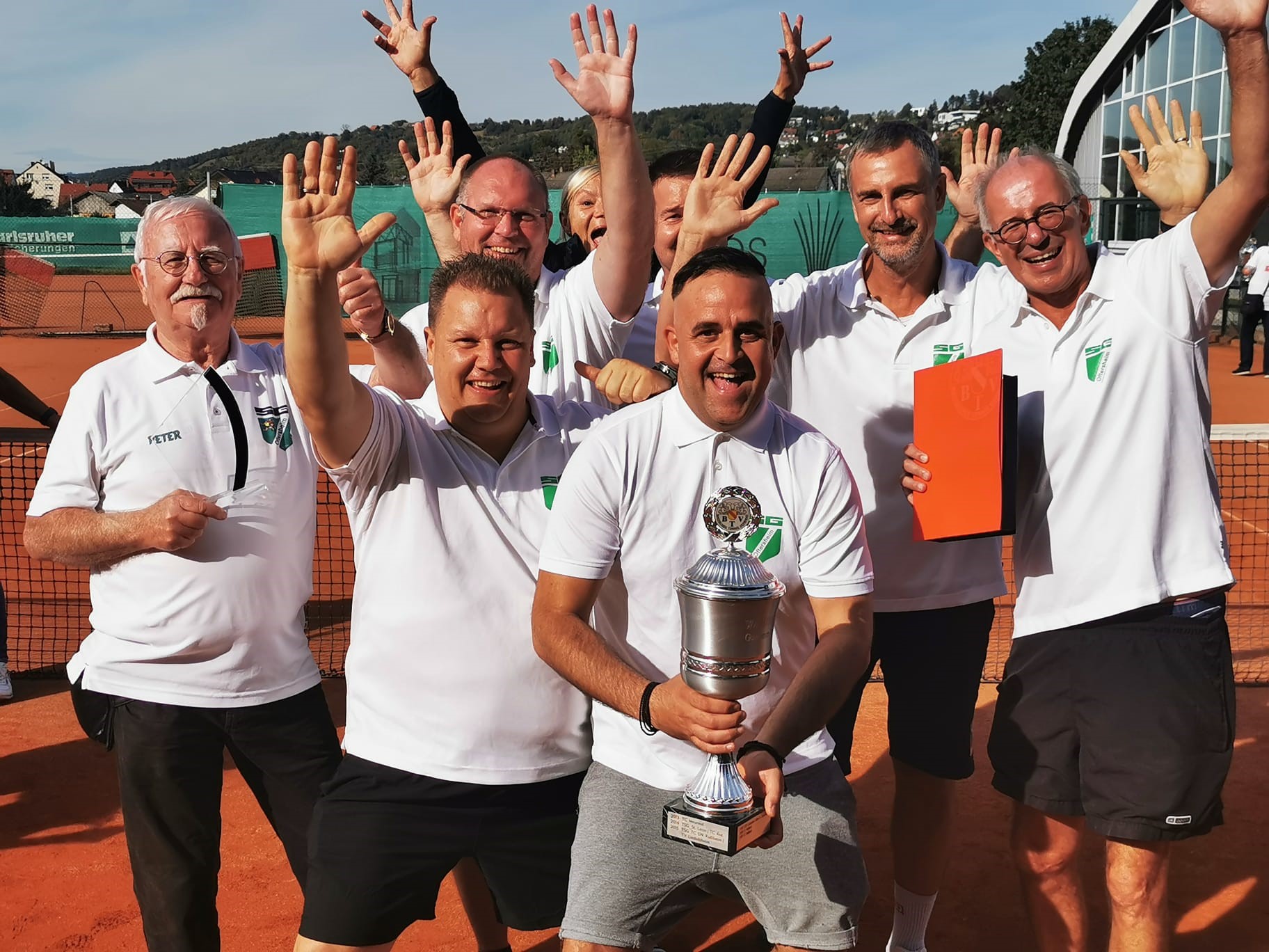 SGO Tennis: Erwartungen übertroffen.. - Ein spektakulärer Cup Sieg! (Foto: Peter Machauer)